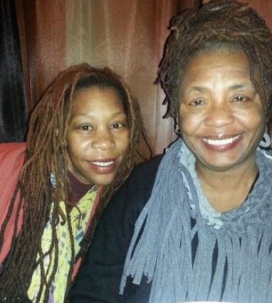 Asake Bomani with her daughter Mandisa
